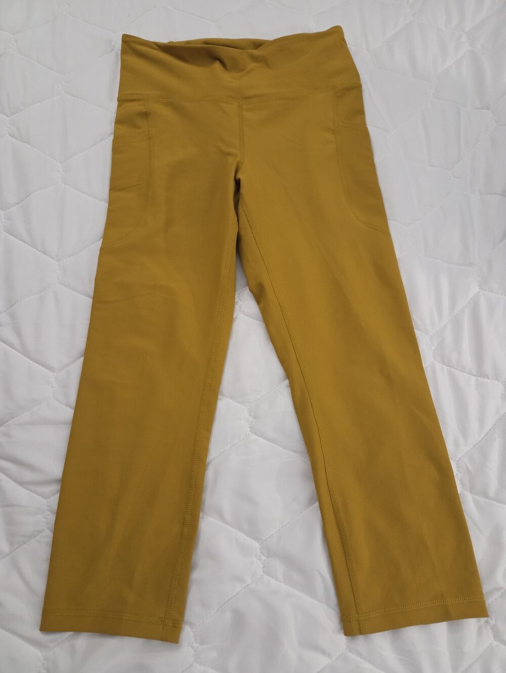 Mustard Yellow Active Leggings Old Navy